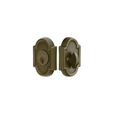 Emtek Medium Bronze Deadbolt 8472MB 8472MB